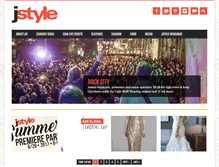 Tablet Screenshot of jstylemagazine.com